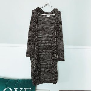Long Knitted Cardigan